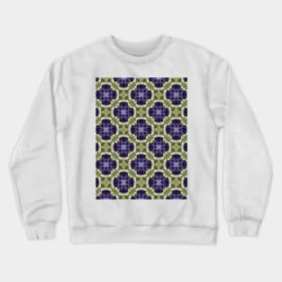 Violet Tessellation Crewneck Sweatshirt